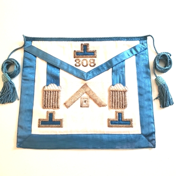Freemason Masonic Apron York Rite Mark Master Mason